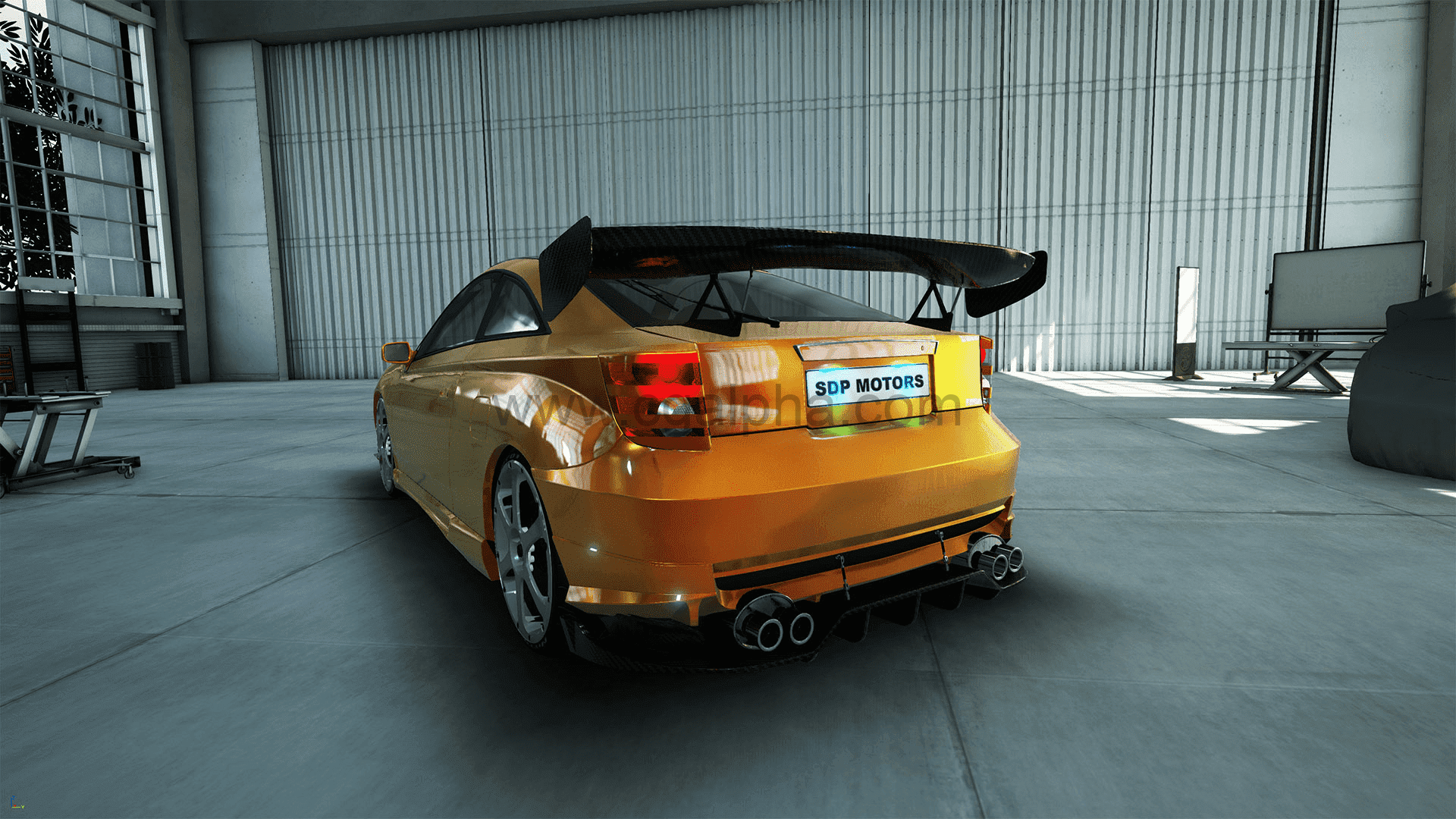 UE4插件 – 改装车插件 Tuning Cars Kit