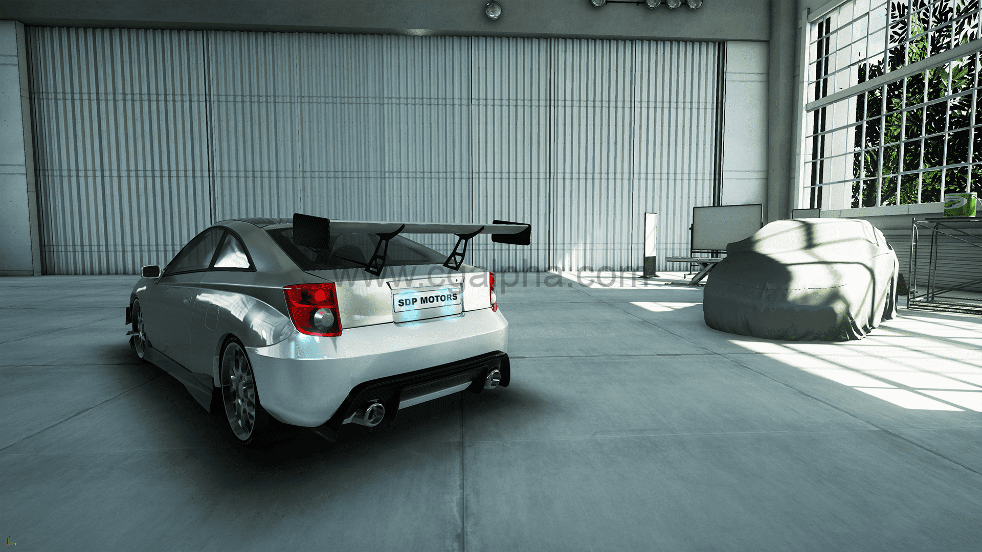 UE4插件 – 改装车插件 Tuning Cars Kit