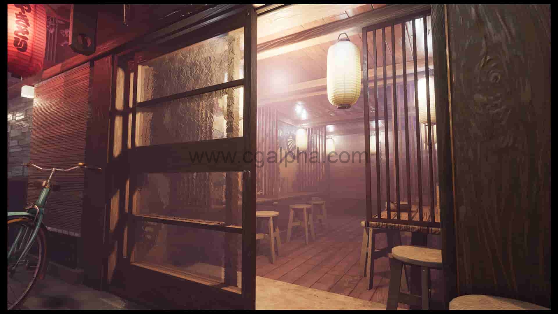 【UE4】小巷胡同环境包 alley environment pack