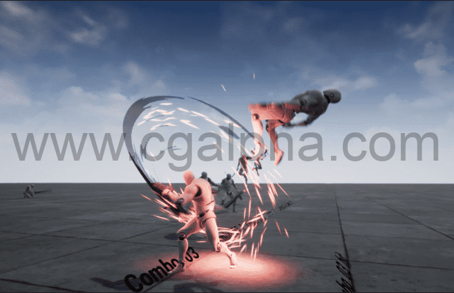 UE4插件 – 枪剑动画动作包 Insane Gun & Sword Animset