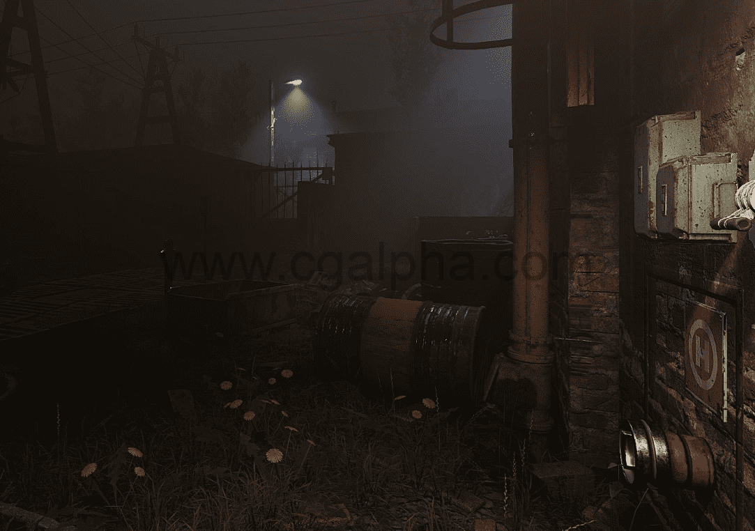 【UE4】全实时工业环境 Full Realtime Industrial Environment