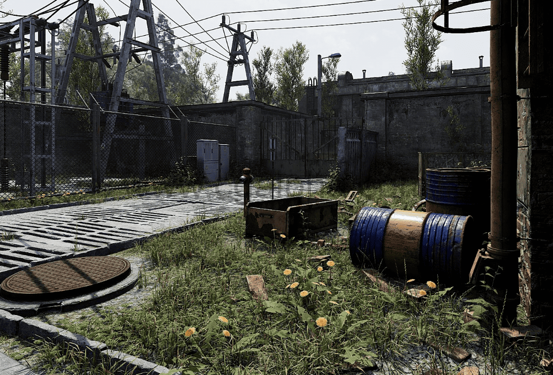 【UE4】全实时工业环境 Full Realtime Industrial Environment