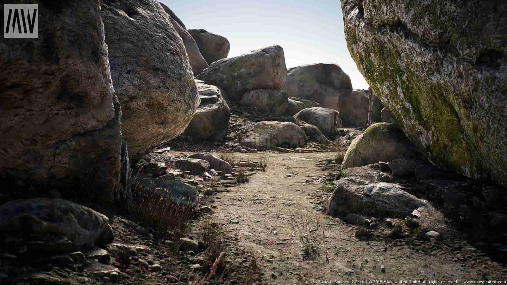 【UE4】岩石和巨石 MW Rocks and Boulders 2