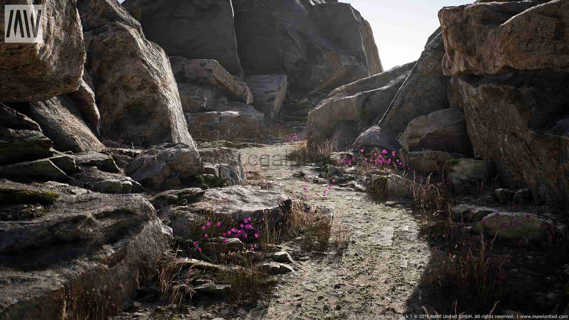 【UE4】岩石和巨石 MW Rocks and Boulders 2