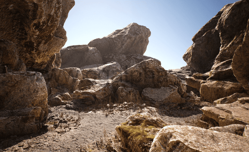 【UE4】岩石和巨石 MW Rocks and Boulders