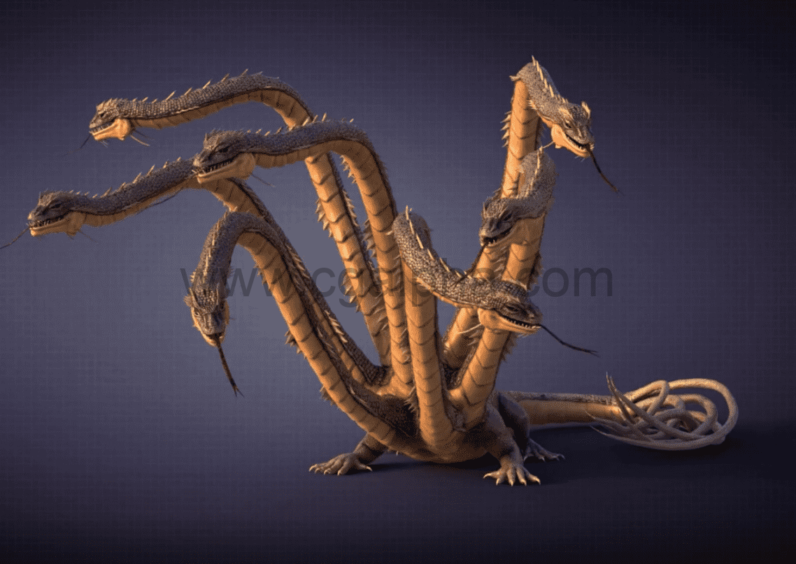 [字幕]zbrush – 为游戏创建3D角色生物模型