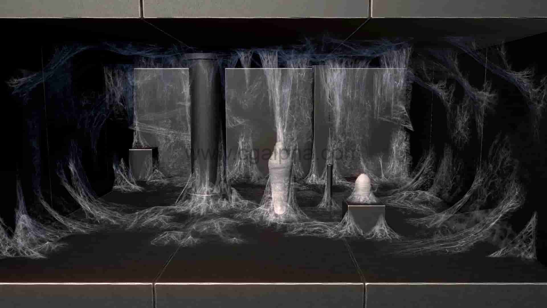 【UE4】蜘蛛网 Cobweb Pack