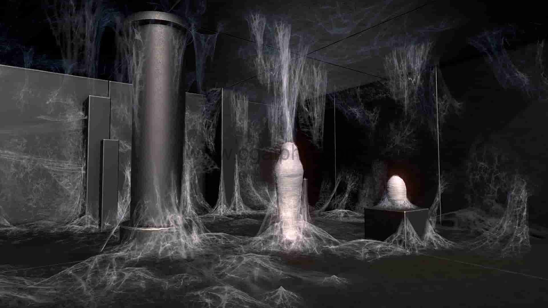 【UE4】蜘蛛网 Cobweb Pack