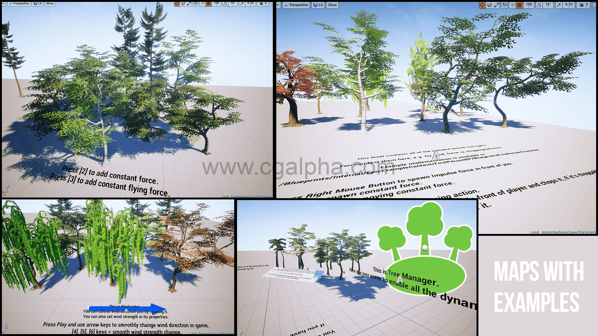 UE4插件 – 交互式树创建插件 Interactive Tree Creator