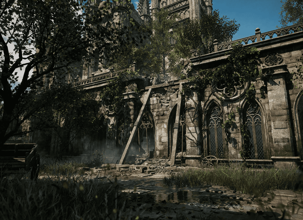 【UE4】哥特式建筑资产 Gothic Mega Pack