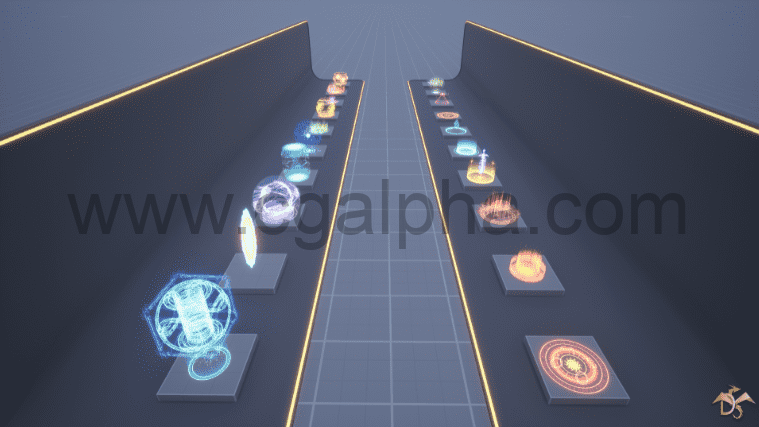 【UE4】魔法传送门素材 Magic Circle Creator