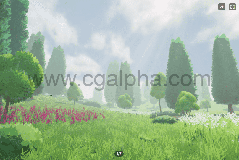 Unity插件 – 程式化的自然环境创建 Stylized Nature – Low Poly Environment