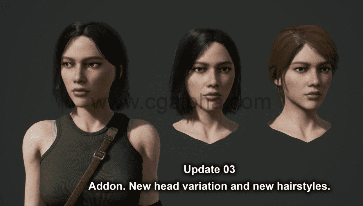 【UE4】女英雄：动作冒险 Female Hero: Action adventure