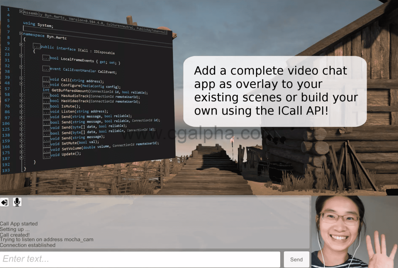 Unity插件 – 插件 WebRTC Video Chat