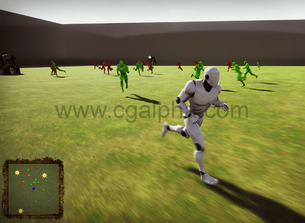 UE4插件 – UMG迷你地图 UMG Mini Map