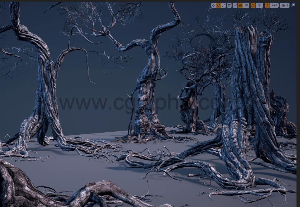 【UE4】古树 Smart Ancient Trees