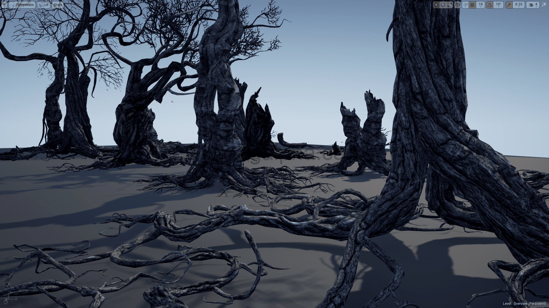 【UE4】古树 Smart Ancient Trees