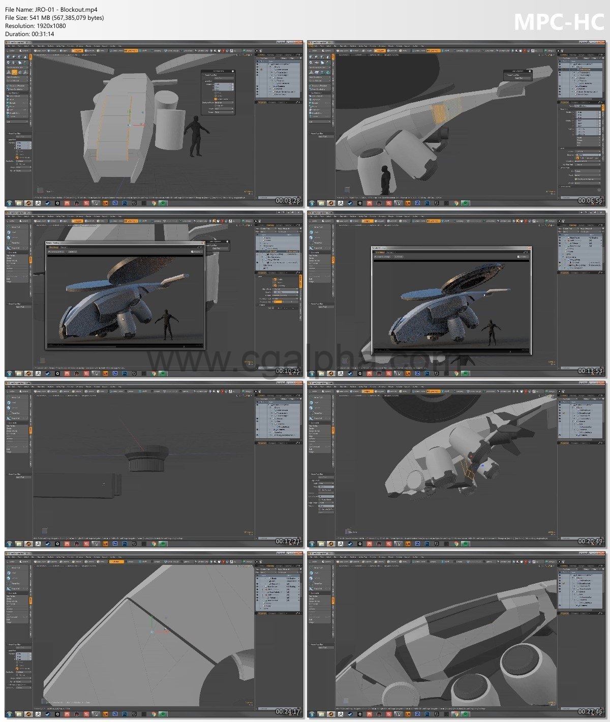 【中文字幕】Modo – 无人机硬表面建模 HardSurface Masters Vol.1 【中文字幕】Modo – 无人机硬表面建模 HardSurface Masters Vol.1