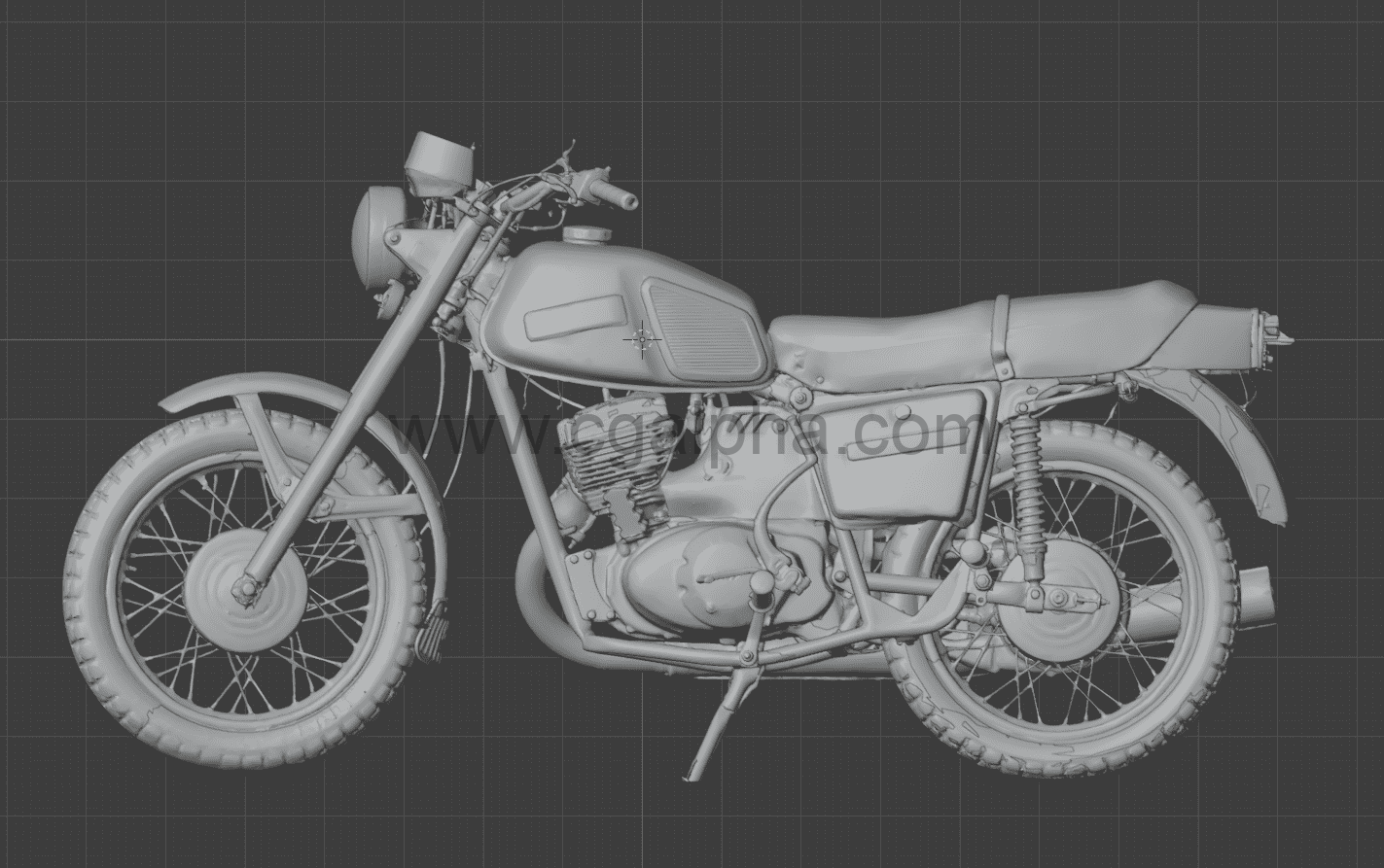 摩托车模型 俄罗斯摩托车3Dscan Russian motorcycle 3Dscan