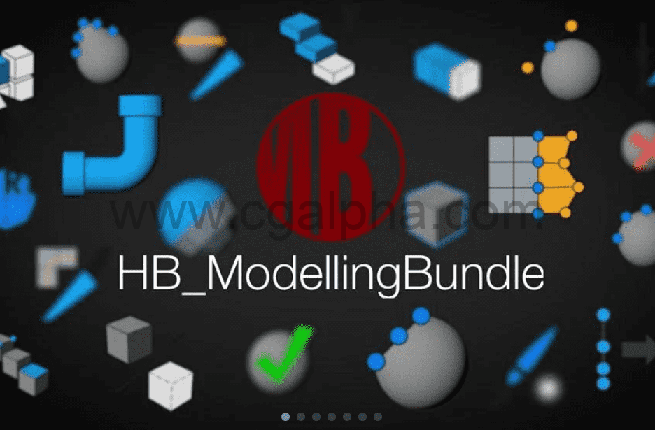 C4D插件 – 程序建模脚本工具包 HB ModellingBundle + 使用教程