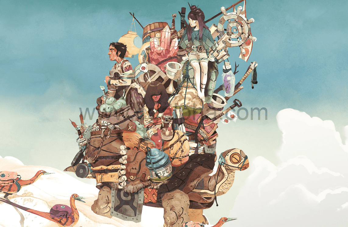 3D场景模型 旅行