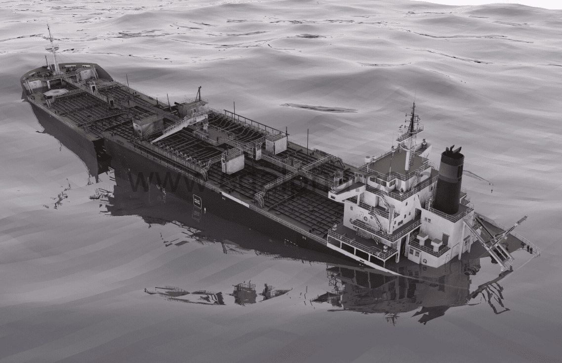 沉船3D模型 shipwreck