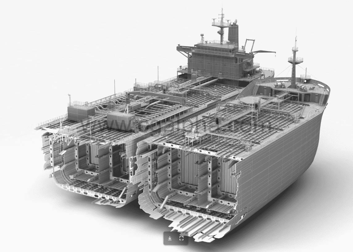 沉船3D模型 shipwreck