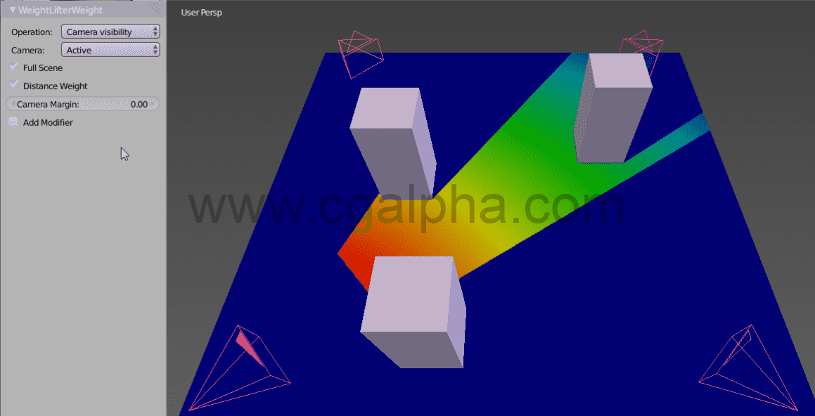 Blender插件 – 顶点组工具 Weightlifter