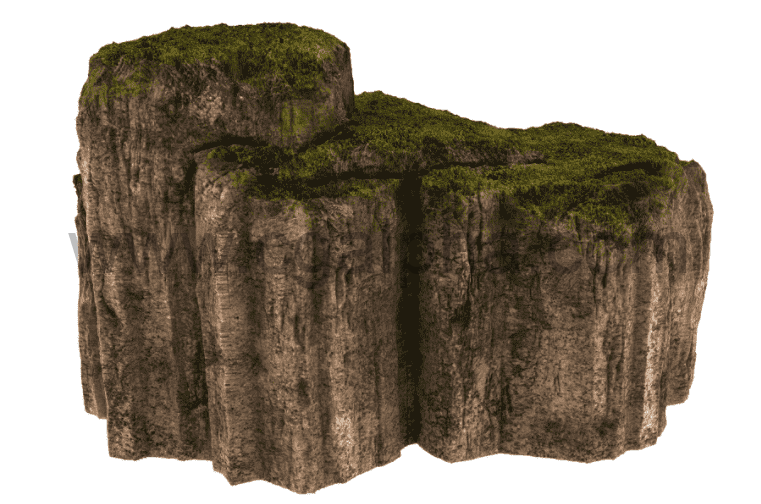 苔藓模块化岩石3D套件 Mossy Modular Rocks Kit
