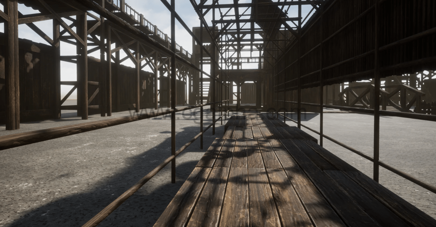 【UE4】木制结构 Wood Structures