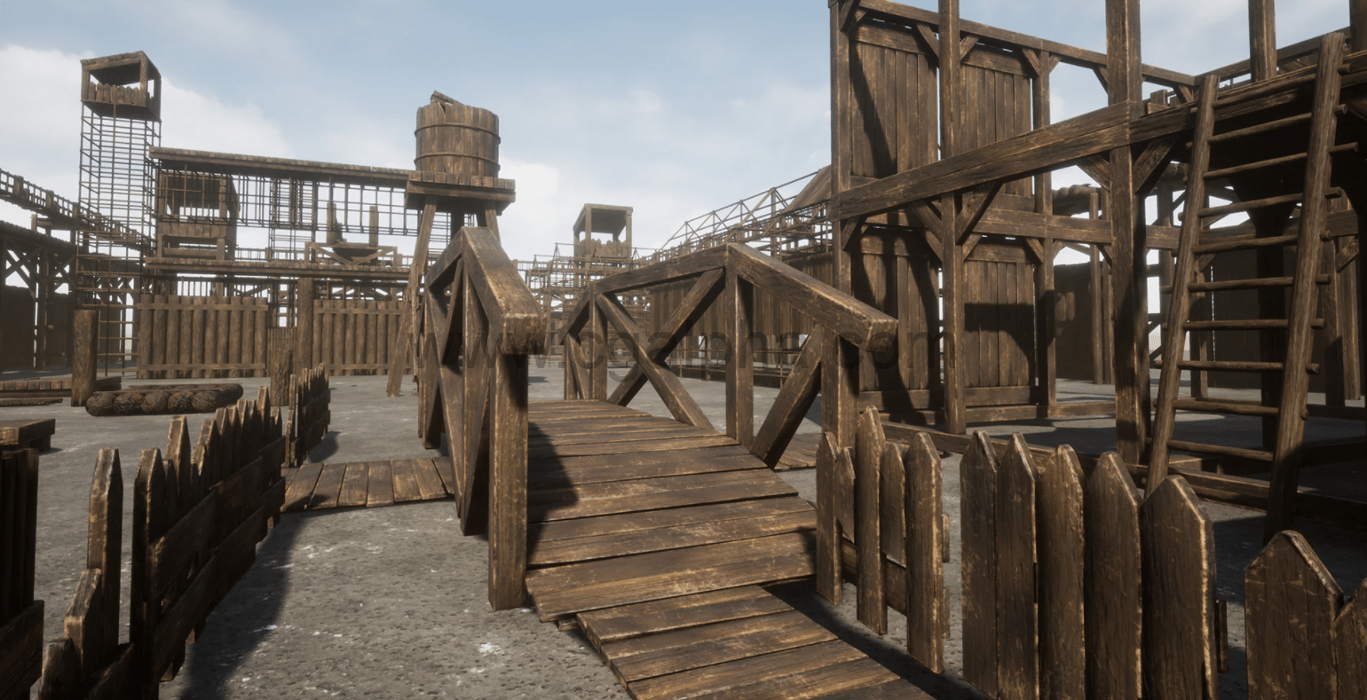 【UE4】木制结构 Wood Structures