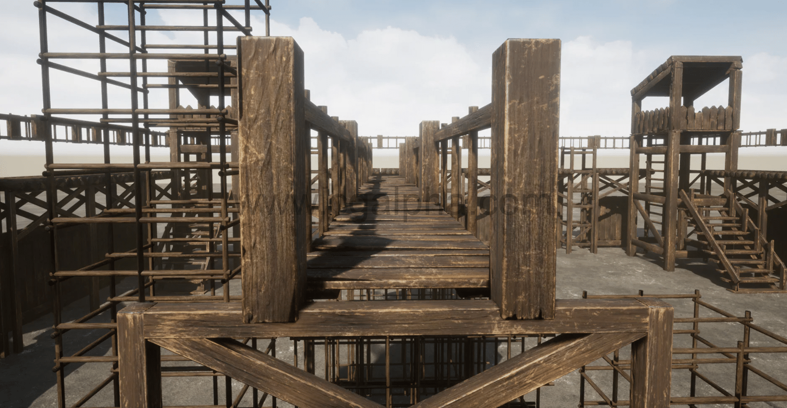 【UE4】木制结构 Wood Structures