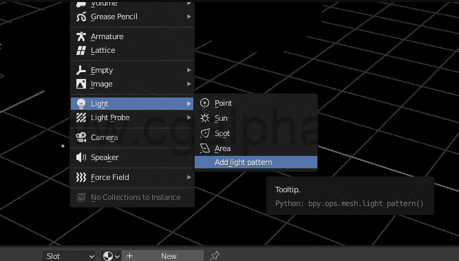 Blender插件 – 灯光插件 Light Pattern