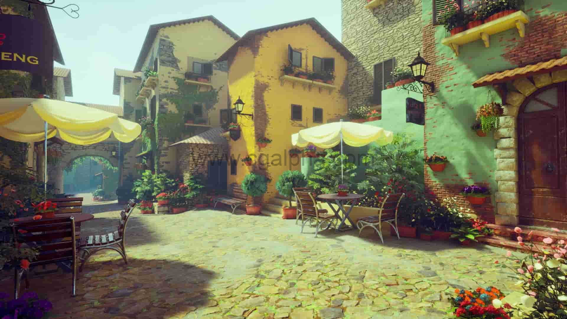 【UE4】古镇 Ancient Towns