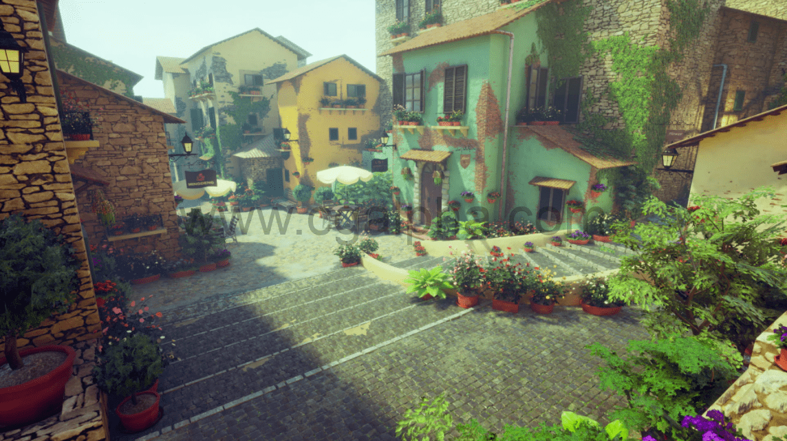 【UE4】古镇 Ancient Towns