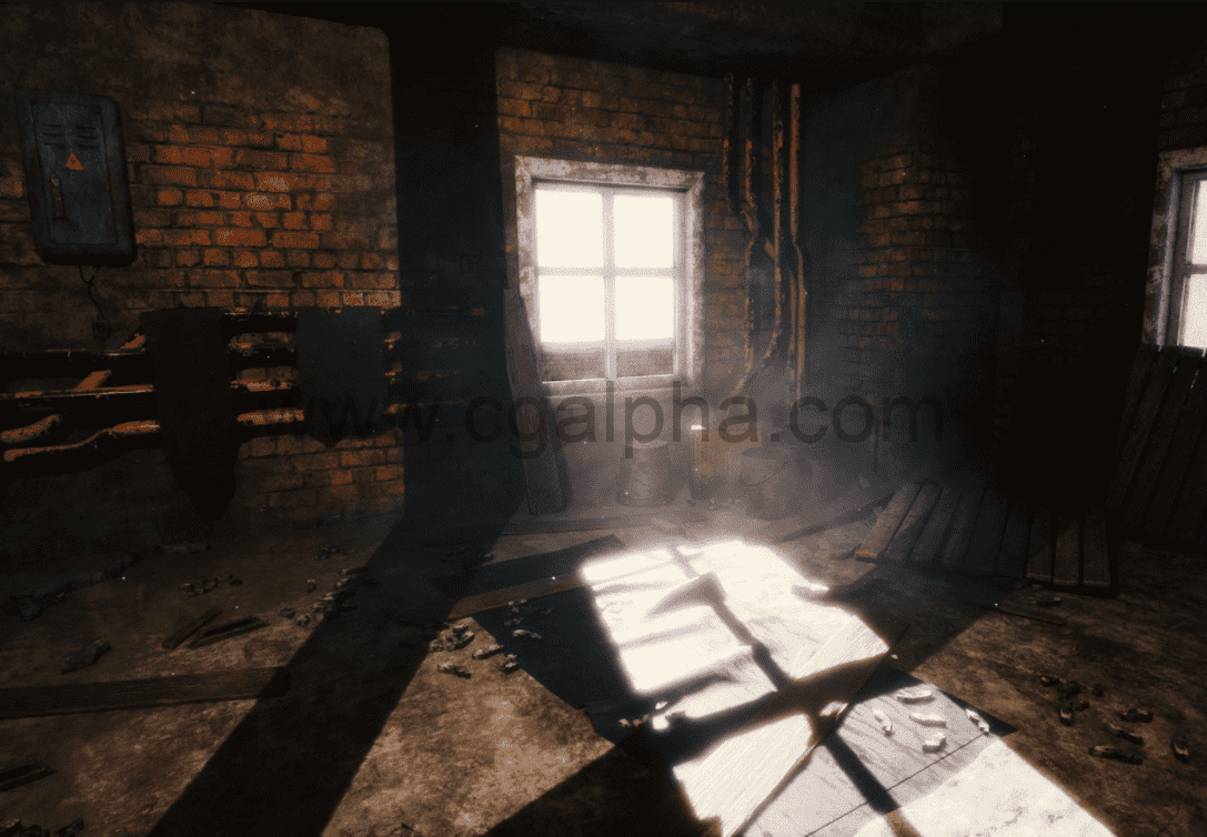 【UE4】废弃未完工建筑 Abandoned Unfinished Building