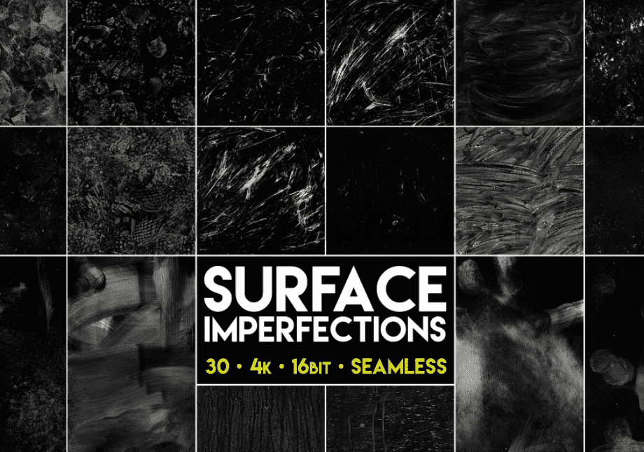 污渍划痕素材包 Pwnisher’s Surface Imperfections Vol.1