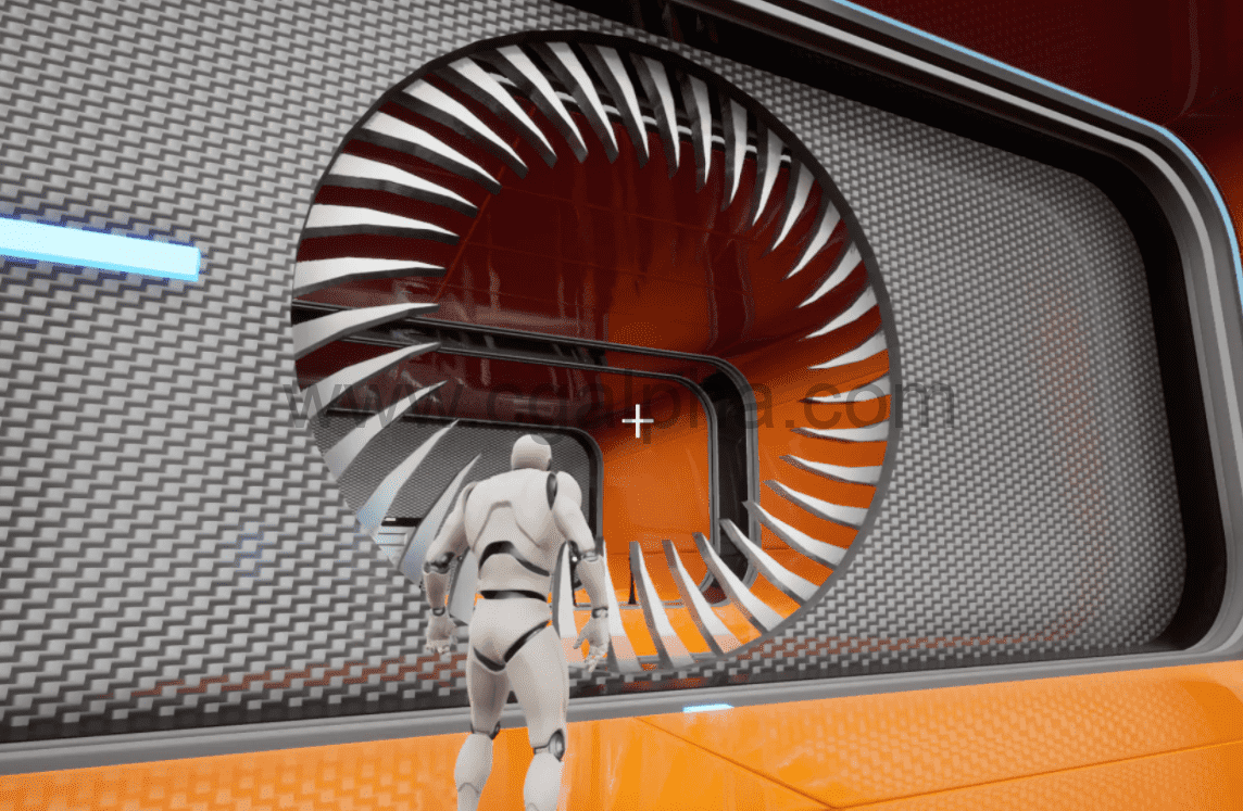 UE4插件 – 智能门交互系统插件 Smart doors and door interactions