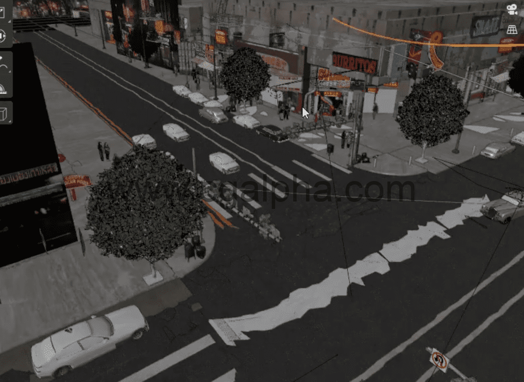 【中文字幕】Blender创建60年代的城市环境场景搭建 William Landgren01