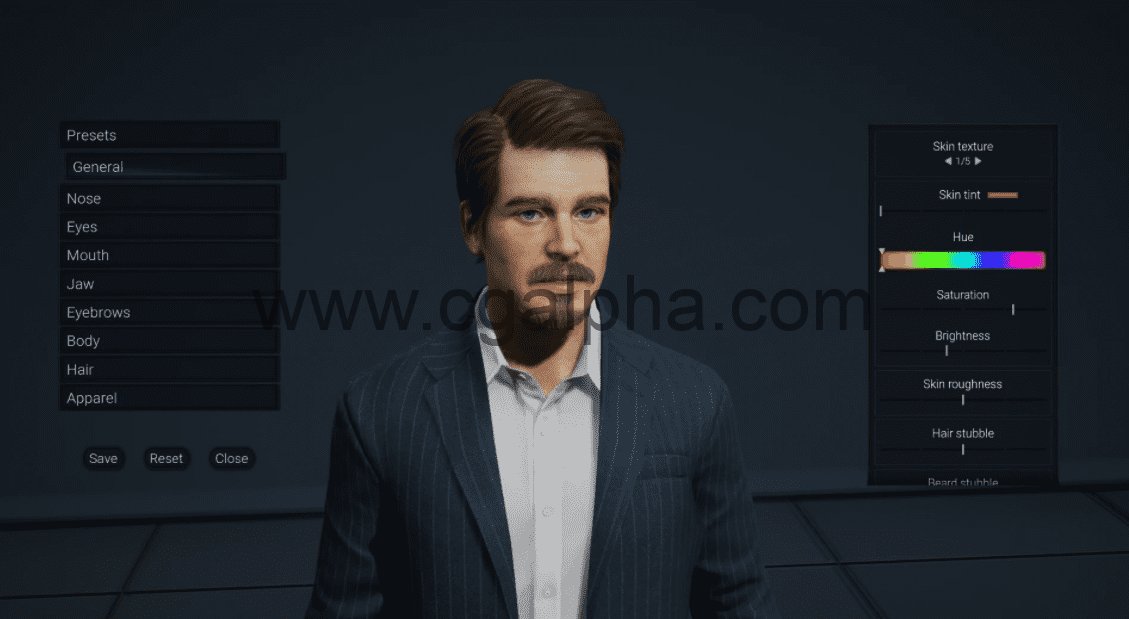 UE4插件 – 角色自定义插件 Character Customizer