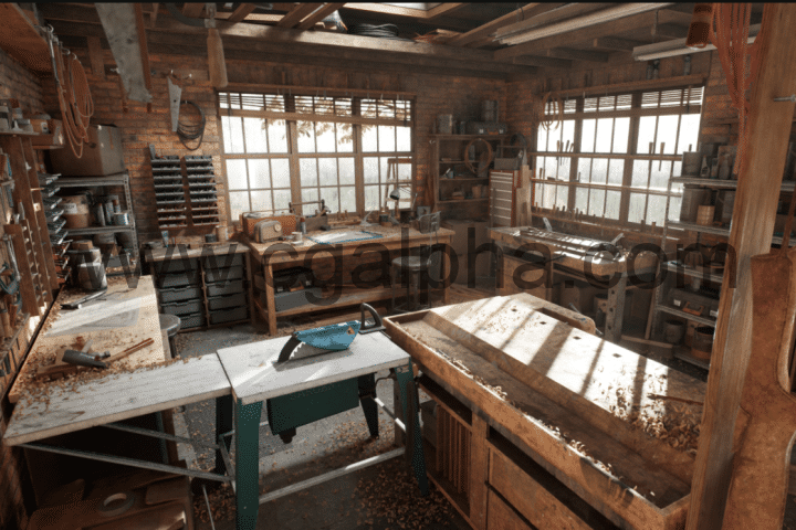 【UE4】木匠作坊 Carpenters Workshop