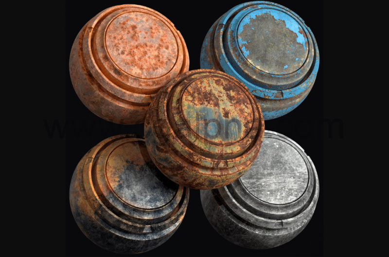 5 种磨损的金属智能材料 5 Worn Metal Smart-Materials