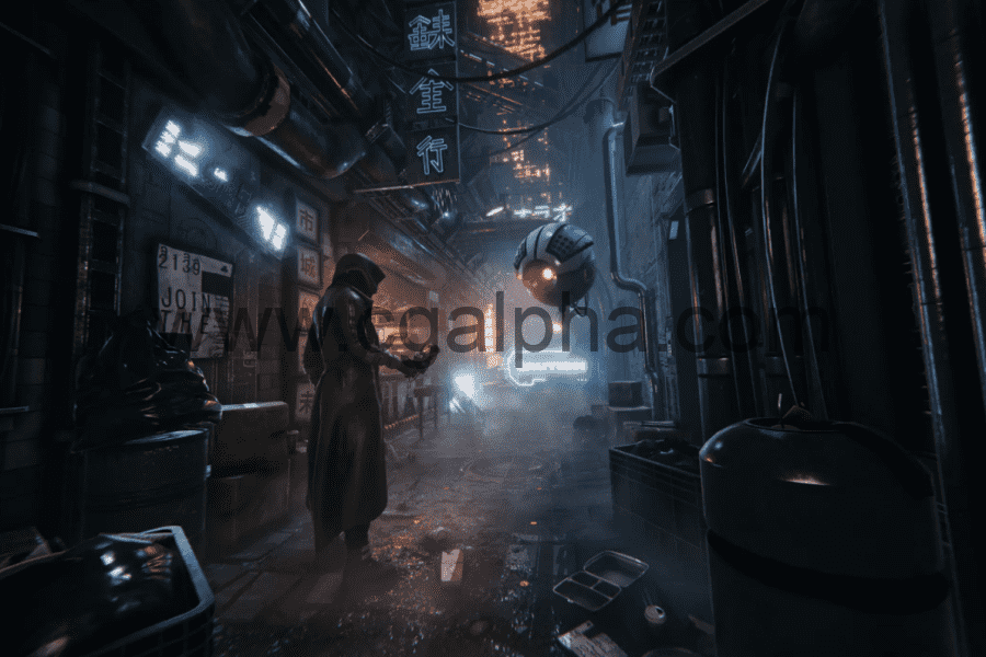 Unity – 赛博朋克素材包 The Hunt – Cyberpunk Pack