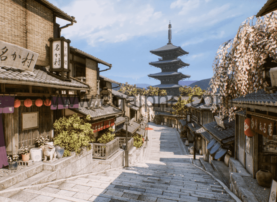 【UE4】京都胡同 Kyoto Alley