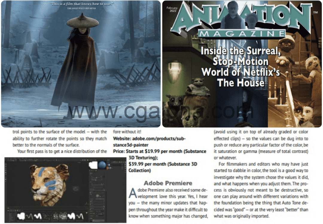 电子杂志动画杂志2021年度全集 AnimationMagazine