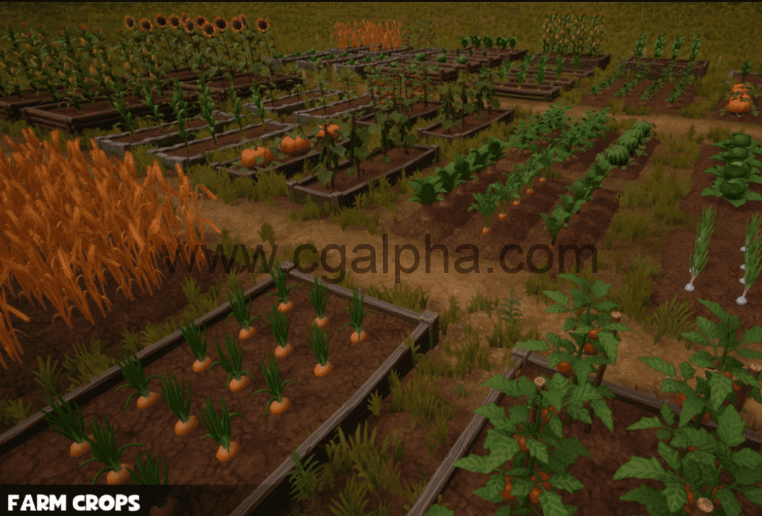 【UE4】农作物 Farm Crops