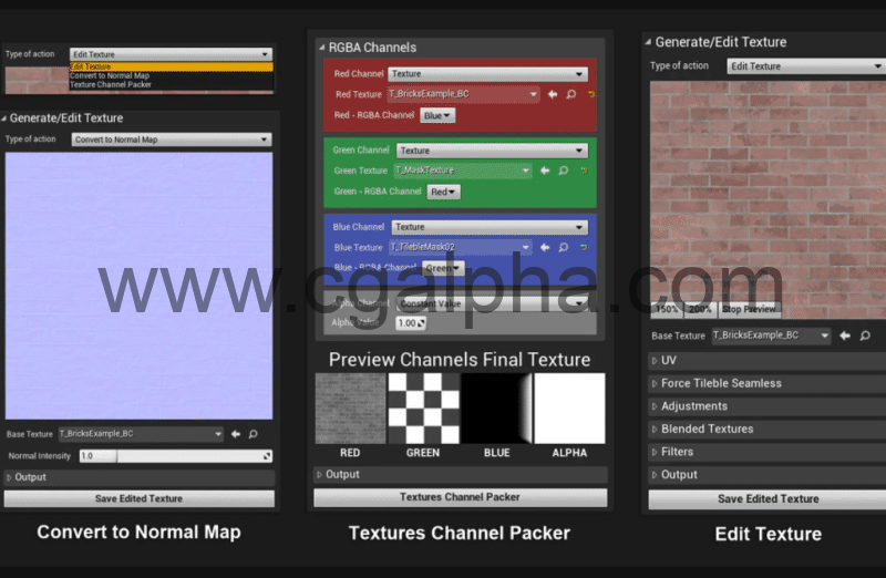 UE4插件 – 高级纹理工具 Advanced Texture Tool