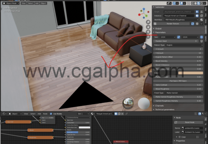 Blender插件 – 桥接插件Blender材质导入插件 Sublender: Substance For Blender
