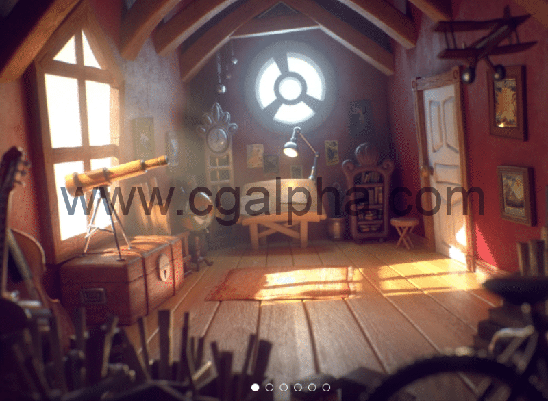 模型资产 – 阁楼模型资产 Attic Studio