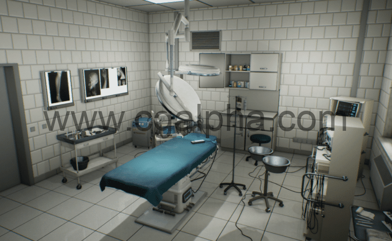 【UE4】模块化医院环境资产 Hospital environment